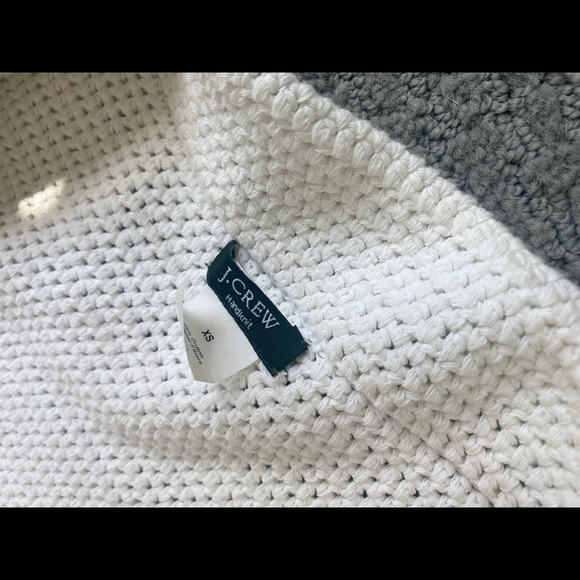 White j.crew knitted coat - Picture 4 of 8
